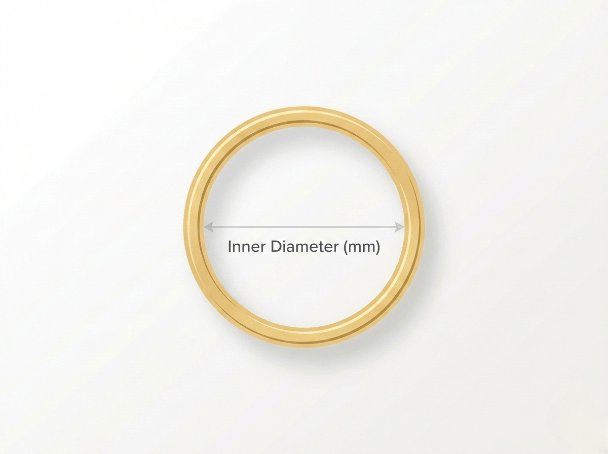 Measure ring diameter